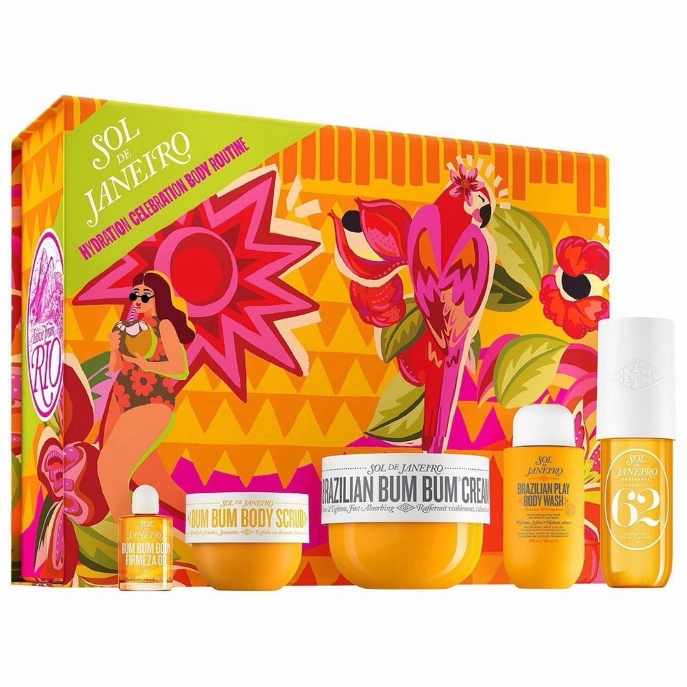 Sol de Janeiro Limited Edition Hydration Celebration Brazilian Body Routine NIB